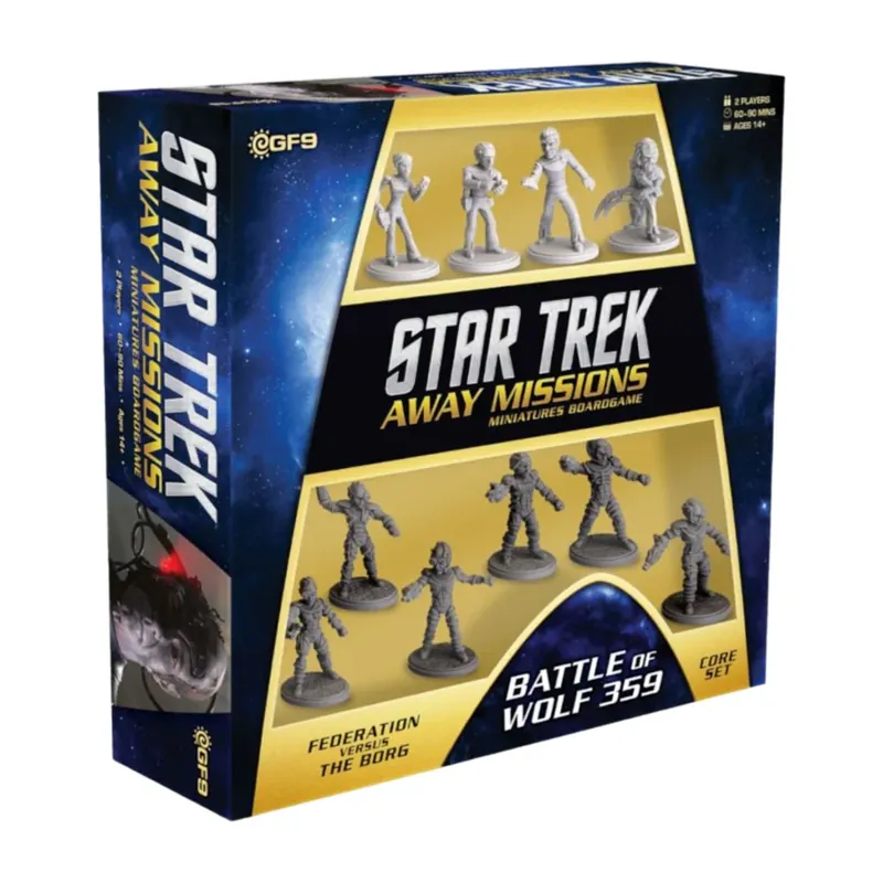 Star Trek Away Missions "Battle of Wolf 359" miniatyrspel | Sista dagarna