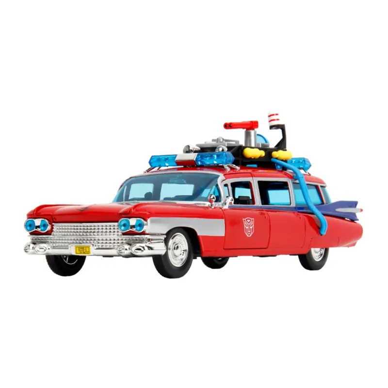 Ny lansering | Ghostbusters Ecto-1 X Optimus Prime Mash-Up 1 24 Fordon