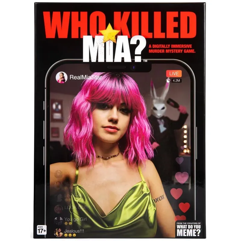 Vem dödade Mia Party Game - Professionell kvalitet