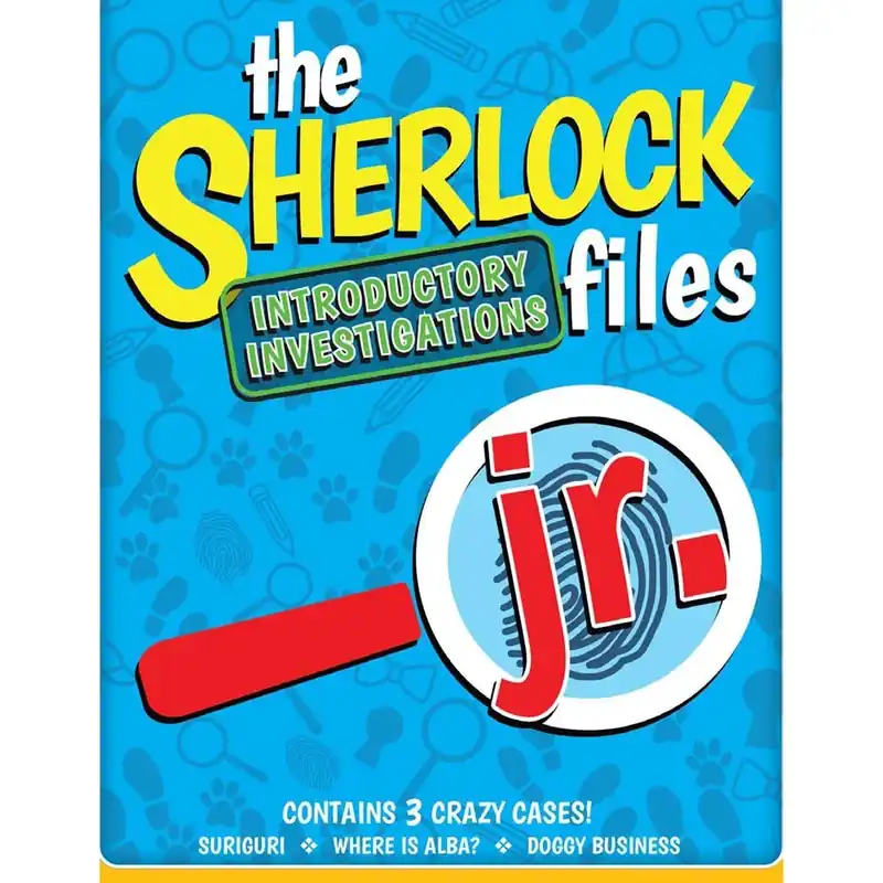 Nytt lägre pris - Sherlock Files Junior Introductory Investigations Board Game