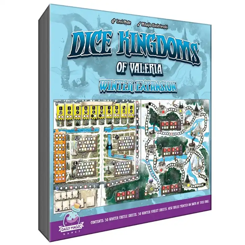 DICE Kingdoms of Valeria Winter Expansion Game - Premiumkvalitet