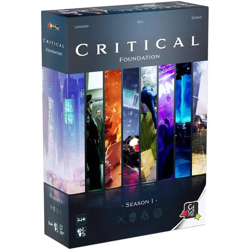 Critical Foundation säsong 1 brädspel - Gratis retur