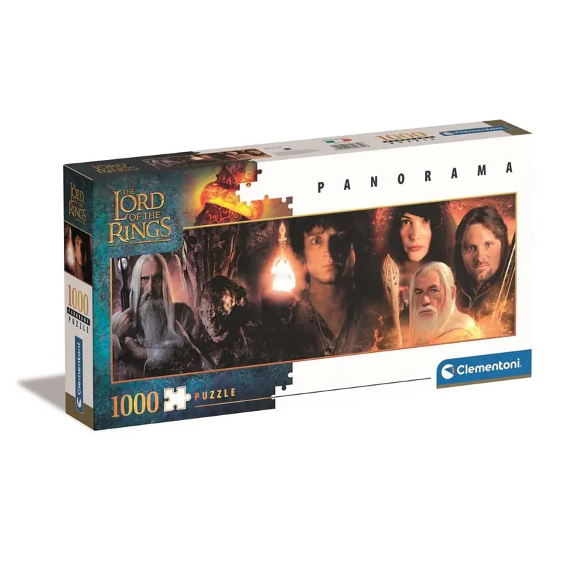 Clementoni Panorama The Lord of the Rings Puzzle 1000st | Ta chansen