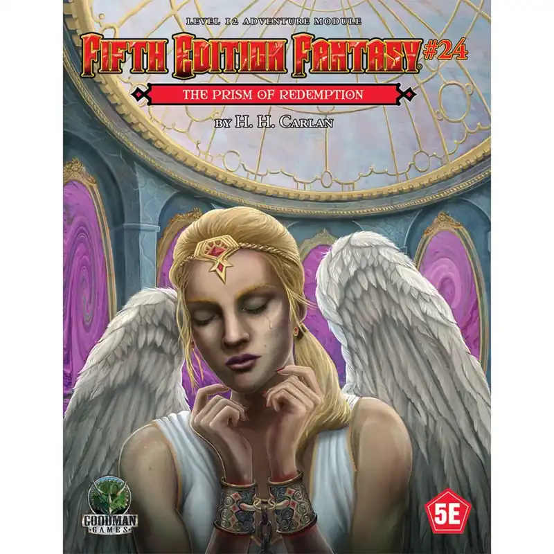 Rabatt | Femte upplagan Fantasy 24 The Prism of Redemption RPG