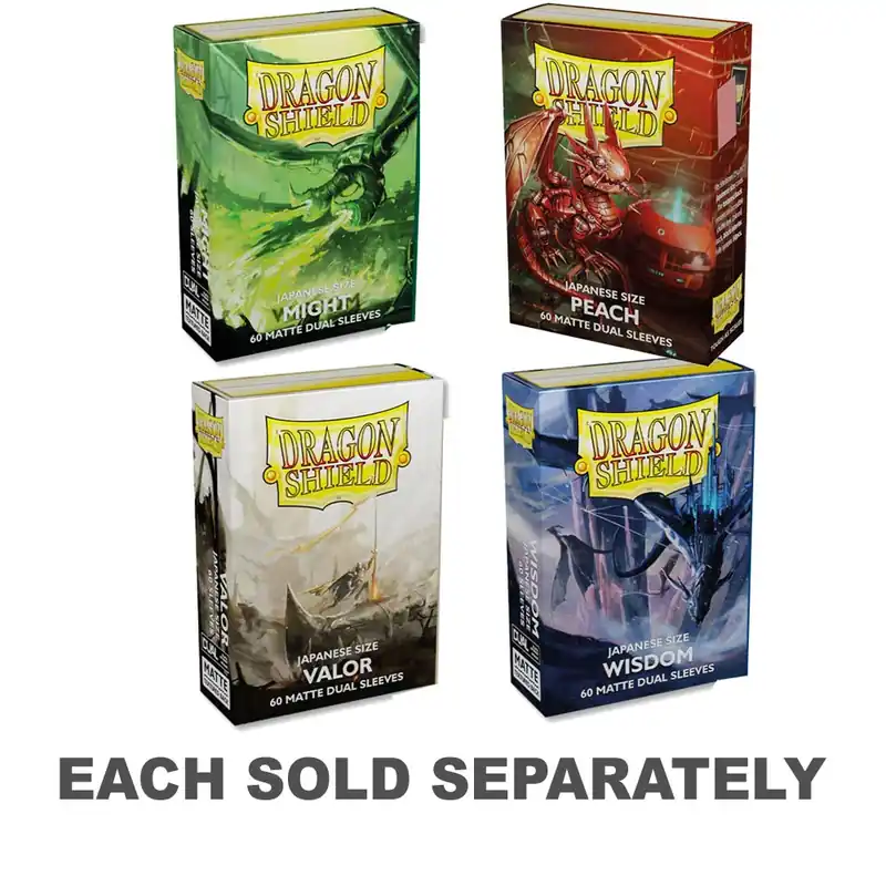 Klar att skickas - Dragon Shield Japanese Matte Dual Sleeve 60st