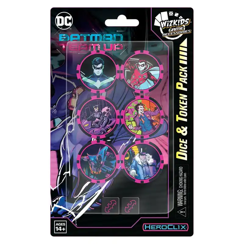 Mycket populär | DC Comics Heroclix Batman Team Up Dice and Token Pack