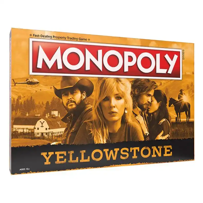 Monopoly Yellowstone Edition - Nytt lägre pris