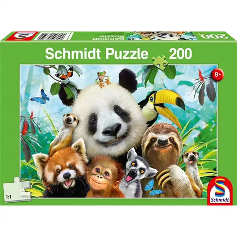 Kampanjpris - Schmidt Animal Fun Puzzle 200st