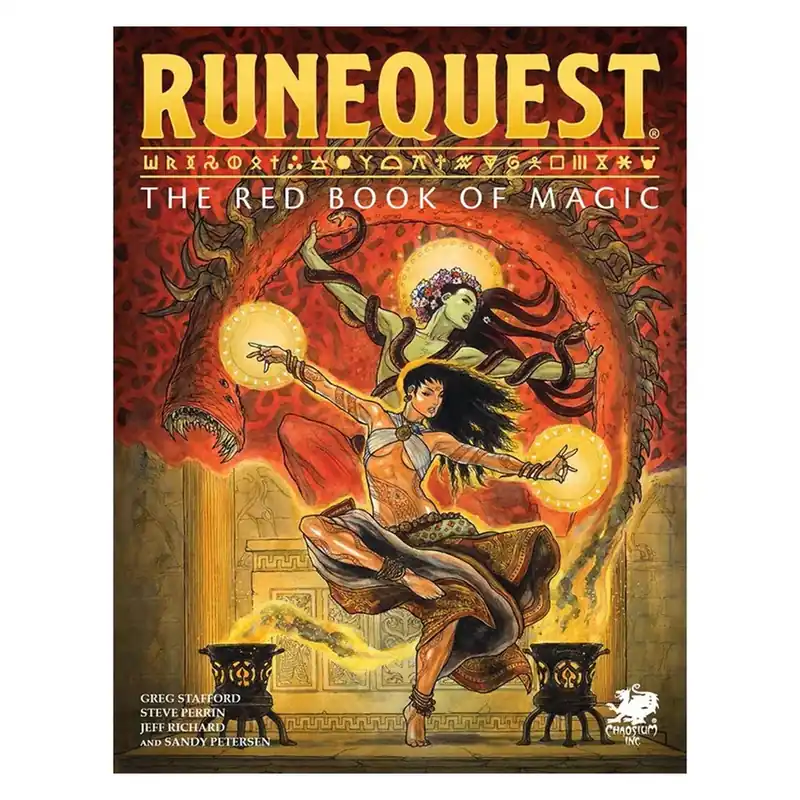 Runequest The Red Book of Magic RPG (inbunden) - Finns i lager