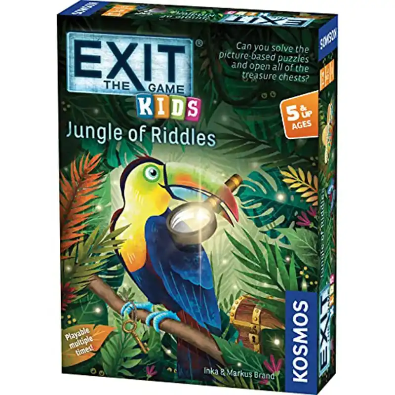 Lämna barnen The Jungle of Riddles Game | Kampanjpris