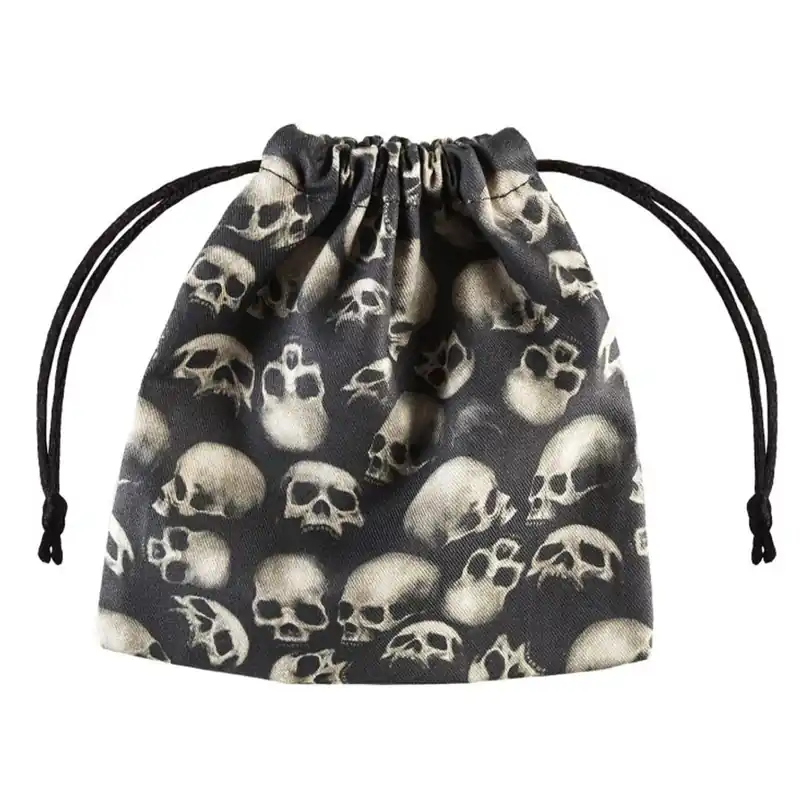Q Workshop Fullprint Skull Dice Bag - Hög kvalitet