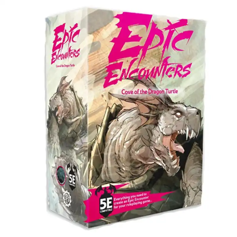 Bra pris - Episka möten med draken sköldpadda rpg