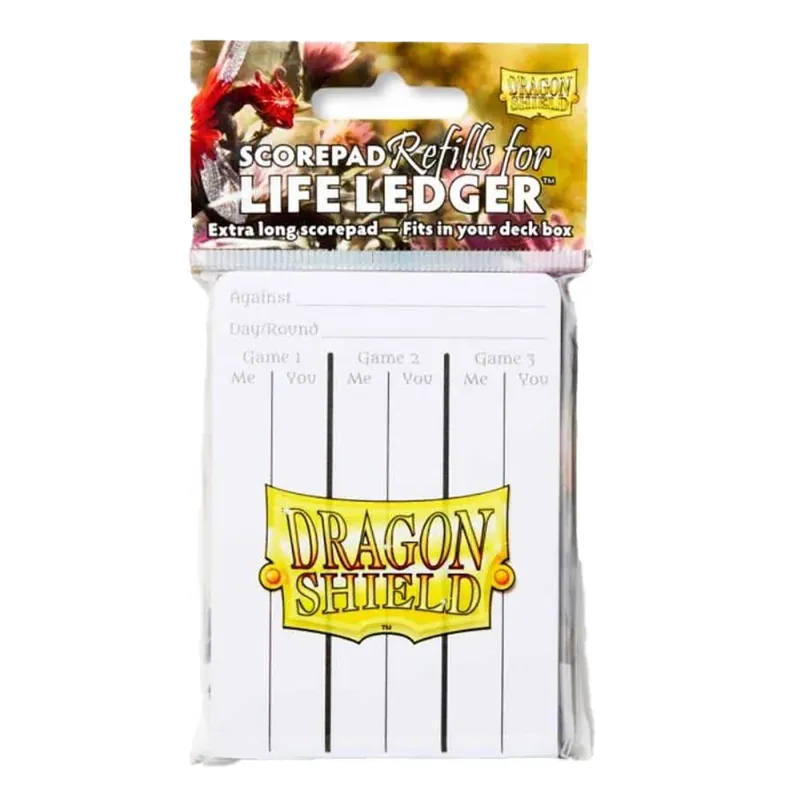 Dragon Shield Life Legder ScorePad Refill - Sänkt pris