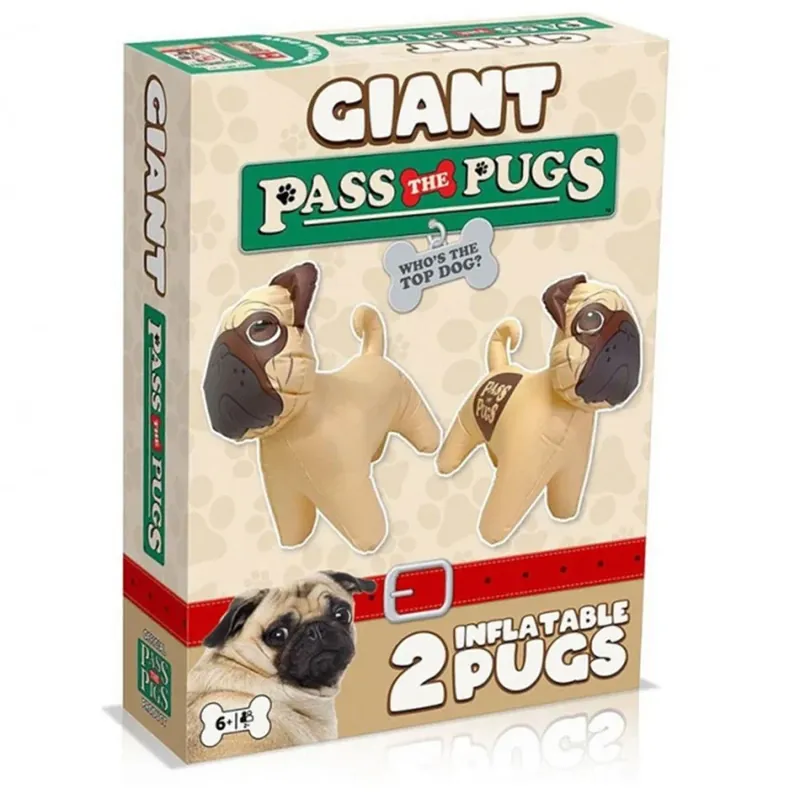 Premium | Giant Pass the Pugs uppblåsbara brädspel