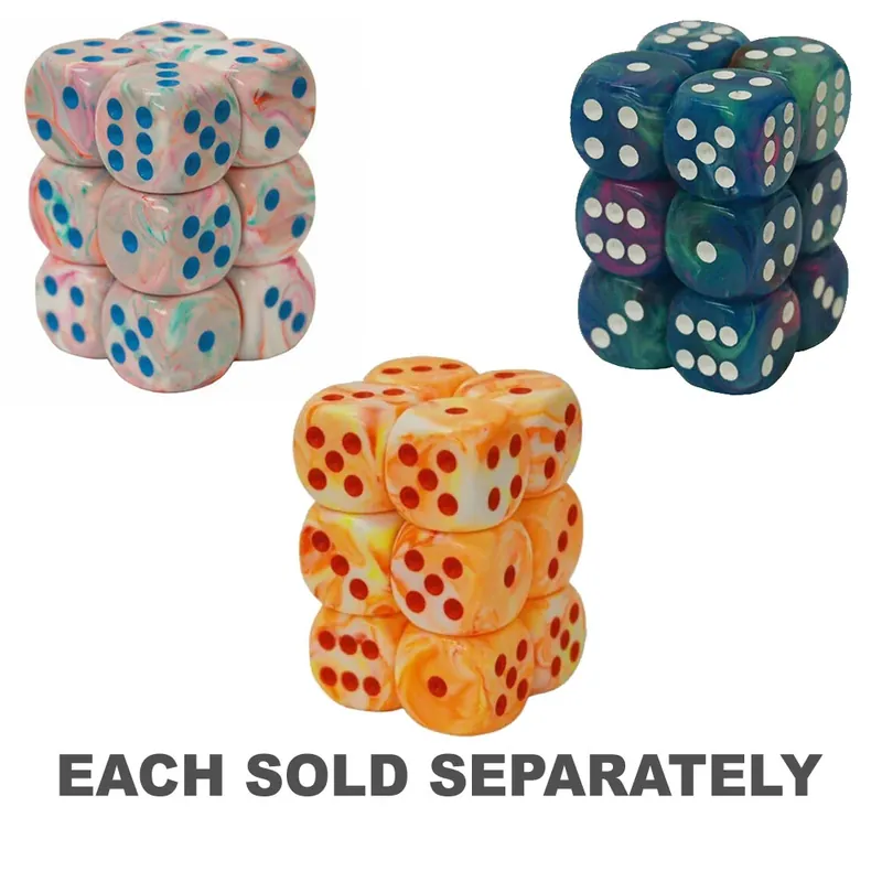 Festlig chessex 16mm d6 tärningsblock - Handla online