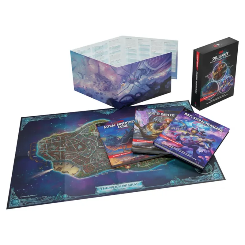 Kampanjen går snart ut - D&D Spelljammer Adventures in Space RPG