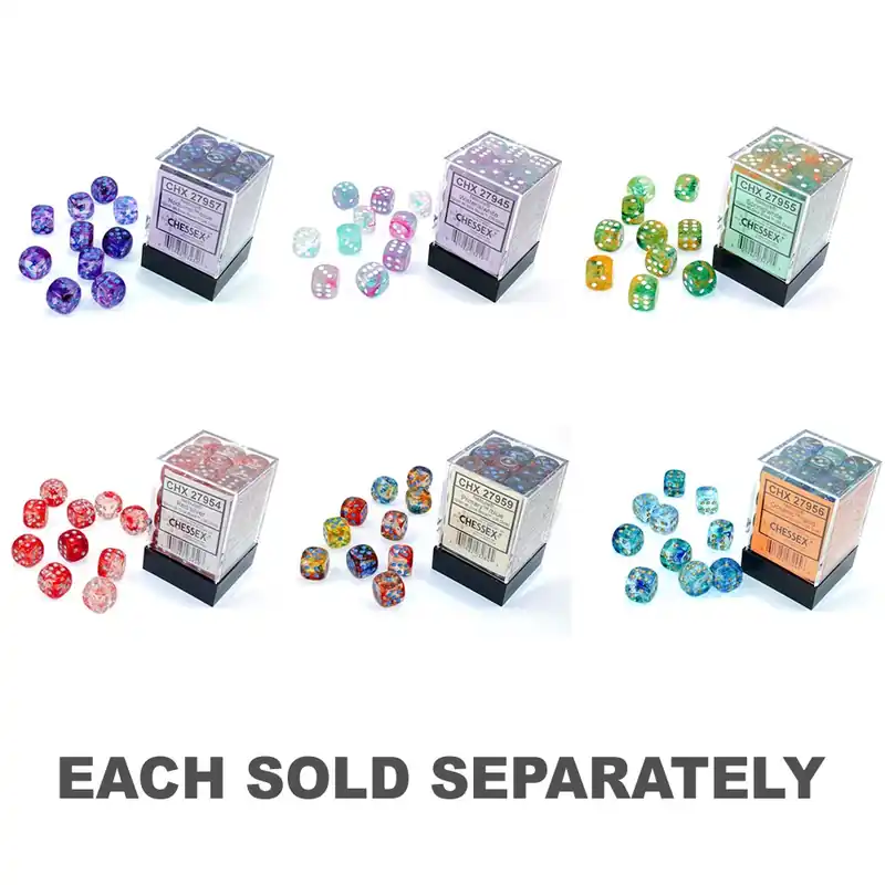 Köp online | Nebula Chessex 12mm D6 Luminary Dice Block