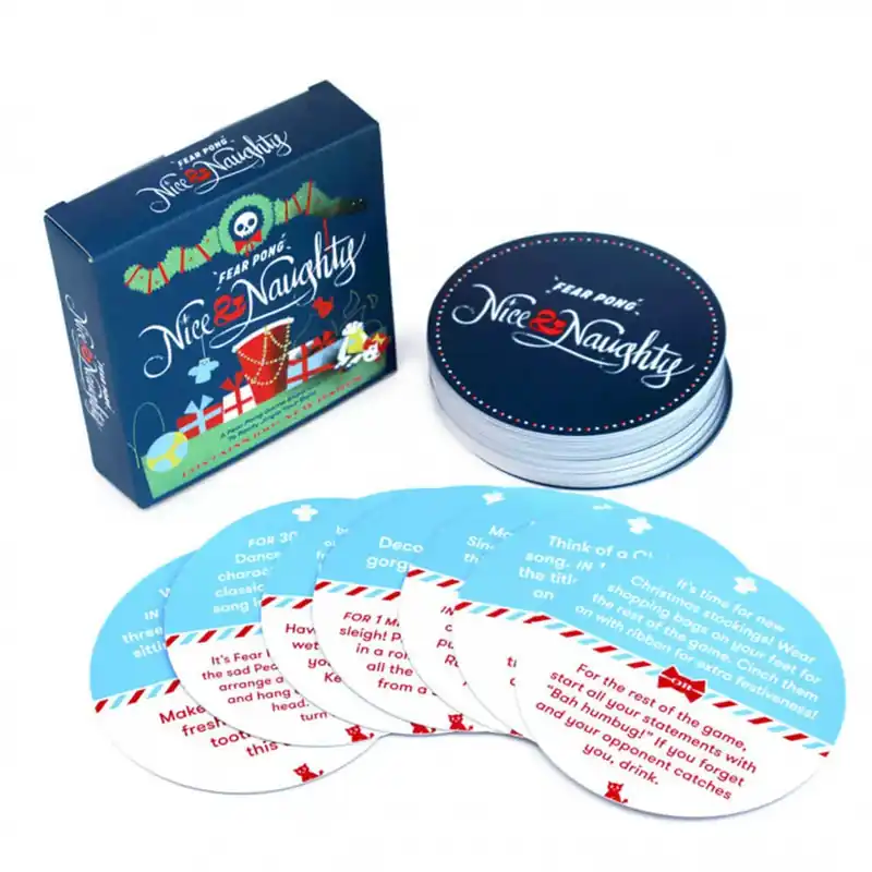 Fear Pong Nice & Naughty Card Game Expansion Pack | Rabatter