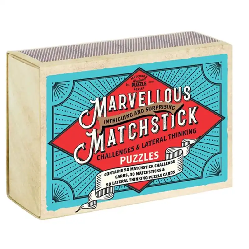 Fantastiskt matchstick hjärntänkande pussel - Bästsäljare