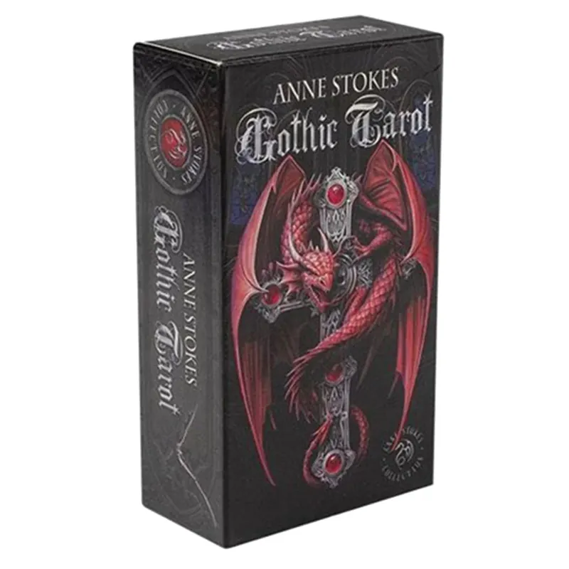 Missa inte erbjudandet - Fournier Anne Stokes Gothic Tarot Card