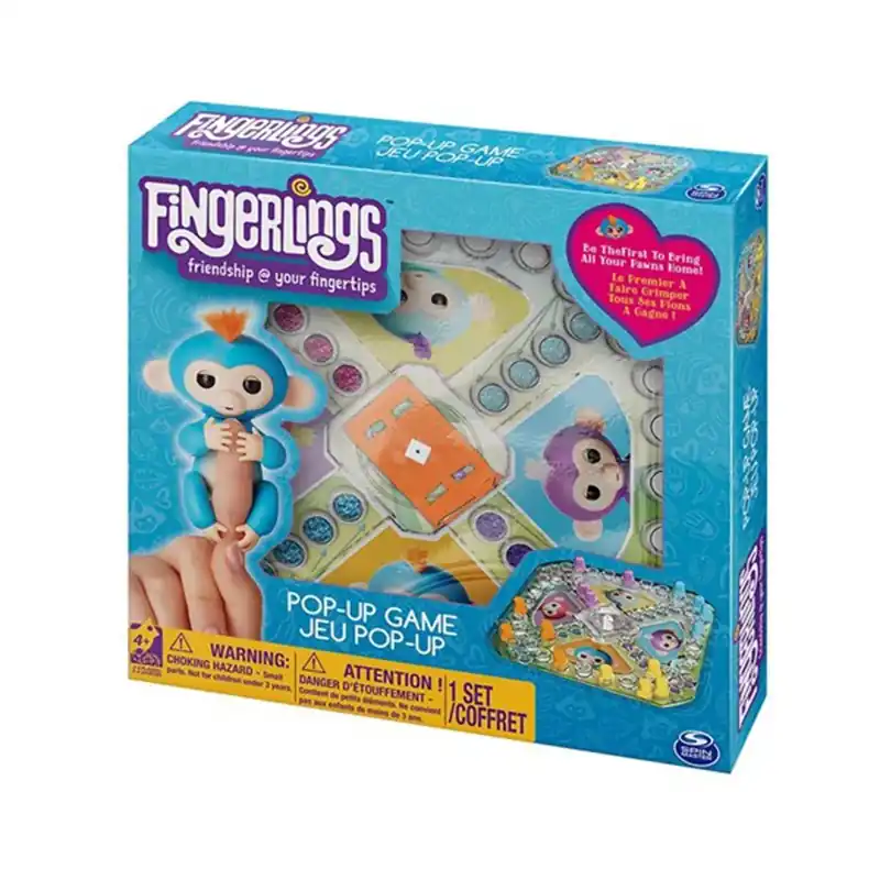 Fingerlings pop -up -spel - Slutrea