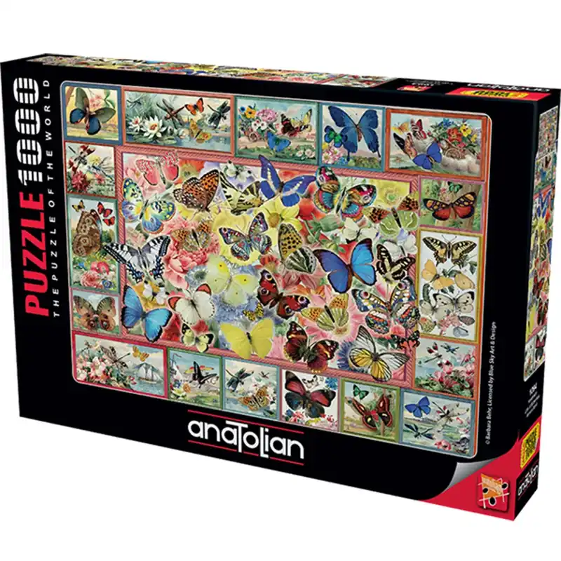 Anatoliska massor av fjärilar Jigsaw Puzzle 1000st | Topprodukt