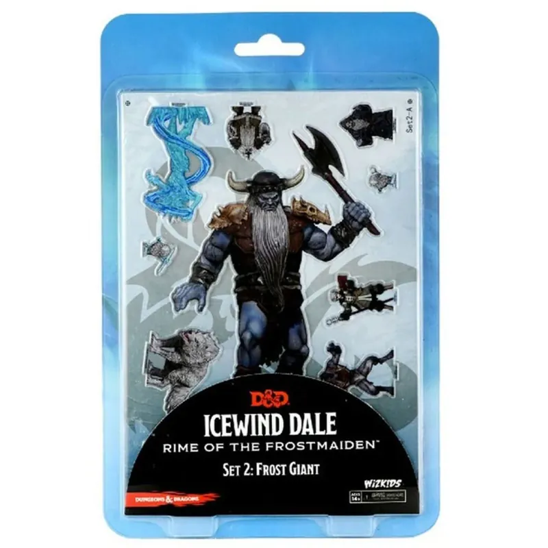 Bara idag - D & D -ikoner av Realms Icewind Dale 2D Frost Giant