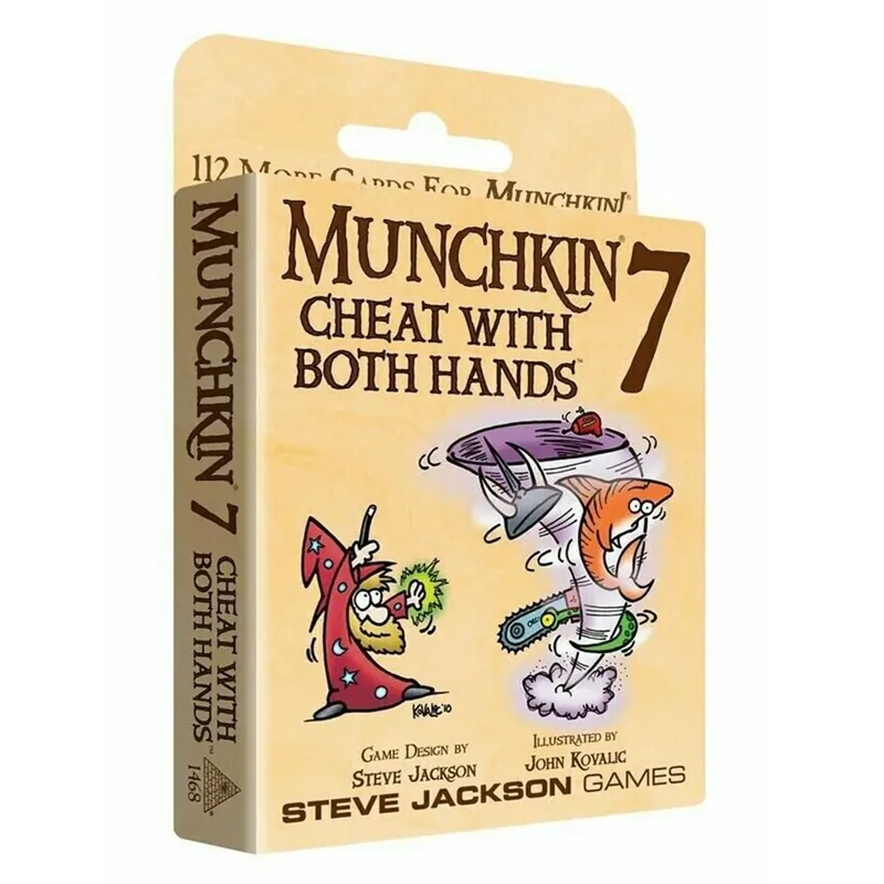 Prissänkt | Munchkin 7 fuska med båda händerna expansion