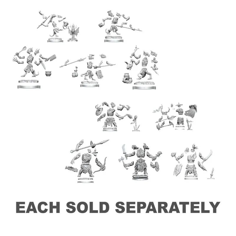 D&D Frameworks Miniature Model Kit 7 st - Trygg betalning
