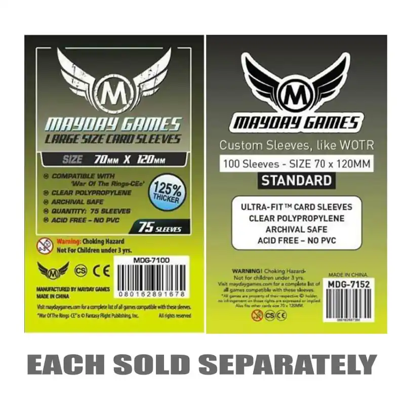 Mayday Standard ärmar (70 mm x 120mm) - Kampanjpris