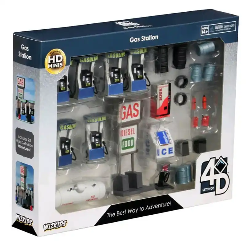 Bara idag | Wizkids bensinstation 4D -inställning