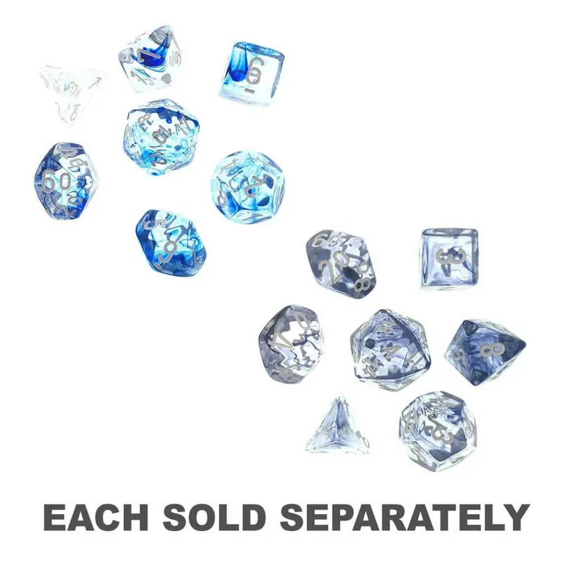 D7 Die Set Dice Nebula Polyhedral (7 DICE) | Så länge lagret räcker