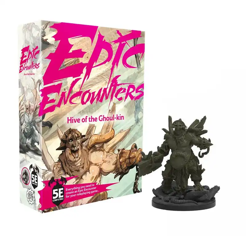 Premiumkvalitet - Epic Encounters Hive of the Ghoul-Kin Board Game