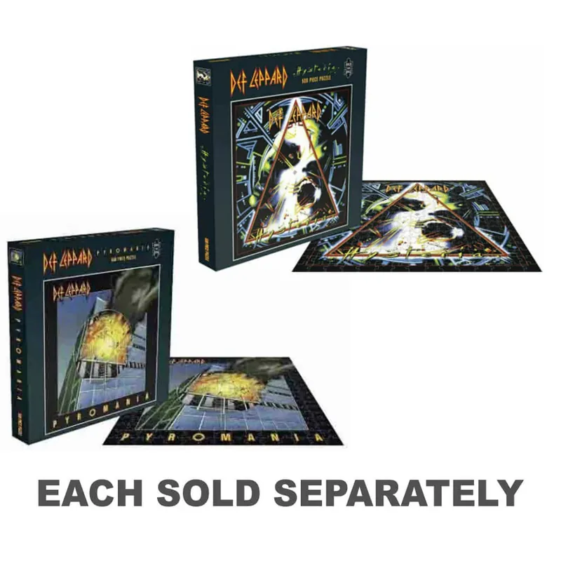 Rock Saws Def Leppard Puzzle (500 st) | Rabatt