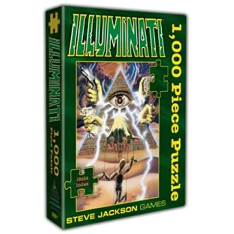 Steve Jackson Games Illuminati 1000pcs Puzzle | Så länge lagret räcker