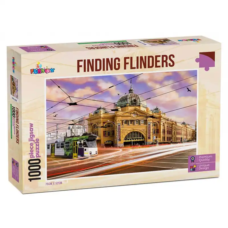 Hög kvalitet - Funbox Puzzle Finding Flinders Puzzle (1000 stycken)