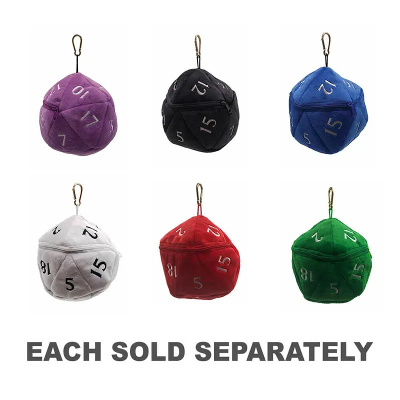 Dungeons & Dragons D20 Plush Dice Bag | Deal