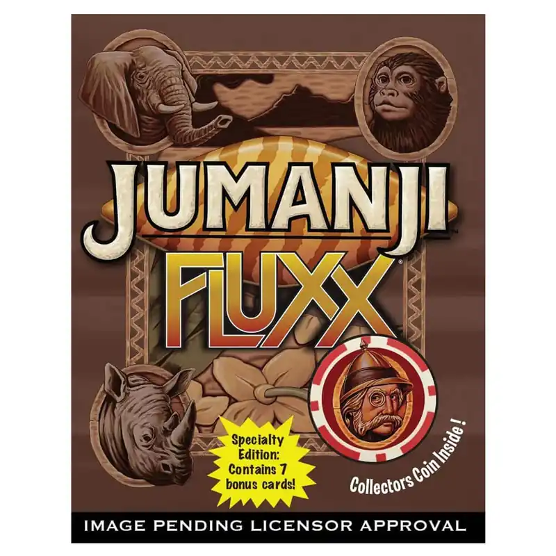Begränsat antal | Jumanji Fluxx -kortspel