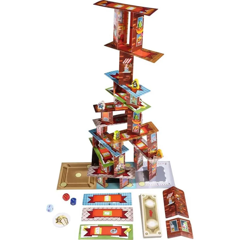 Rhino Hero Superbattle Stacking Game - Hög kvalitet