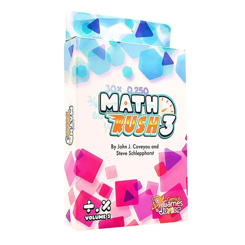 Tryggt köp | Math Rush -fraktioner Decimals & Persents brädspel