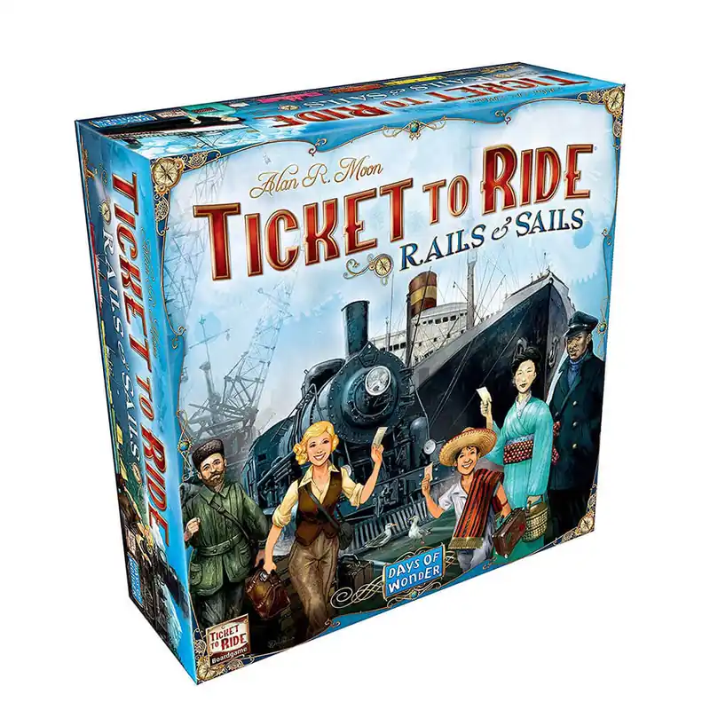 Skaffa nu - Ticket to Ride Rails & Sails Board Game