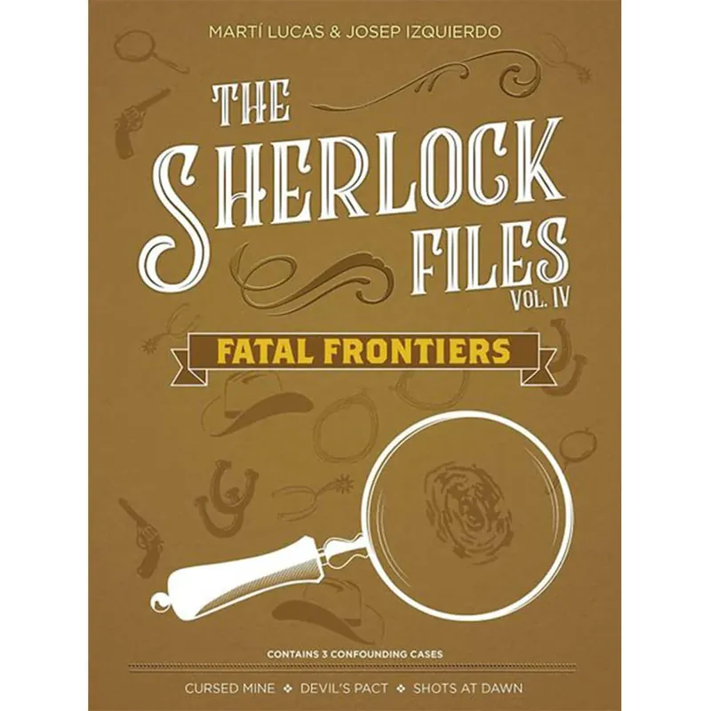 Toppsäljare - Sherlock -filerna Volym 4 Fatal Frontiers Board Game