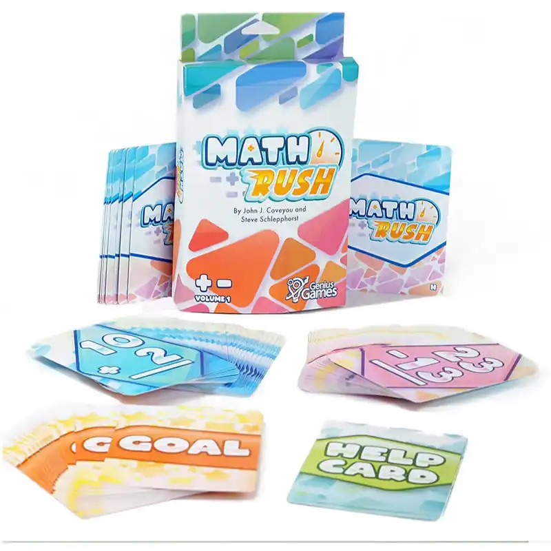 Math Rush Multiplication & Exponents Board Game | Favorit