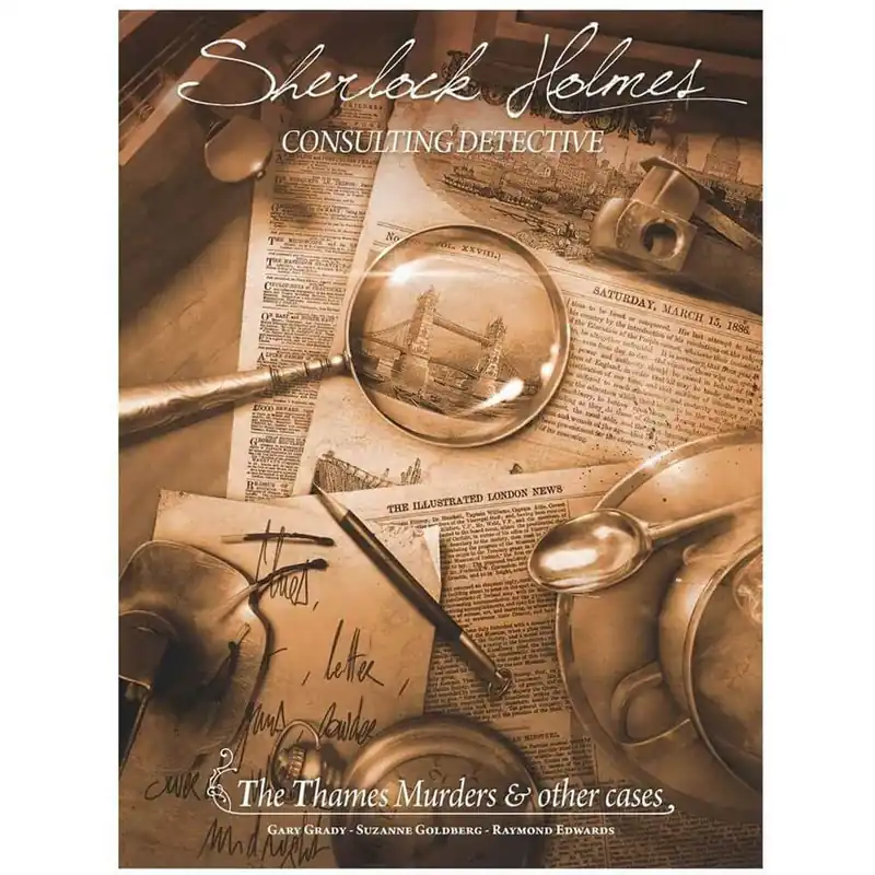 Snart slut - Sherlock Holmes Thames Murders & andra fall brädspel
