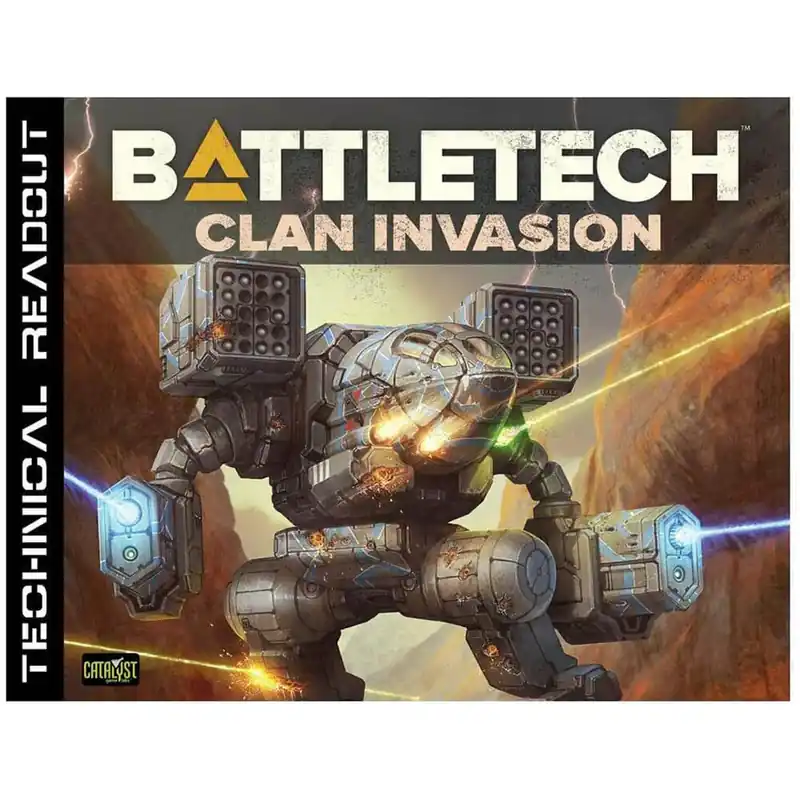 Battletech Technical Readout Clan Invasion Strategy Game | Kundernas favorit