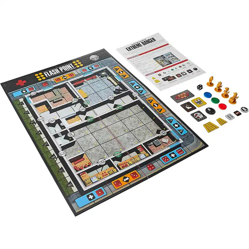 Prissänkt - Flashpoint Fire Rescue Extreme Danger Board Game