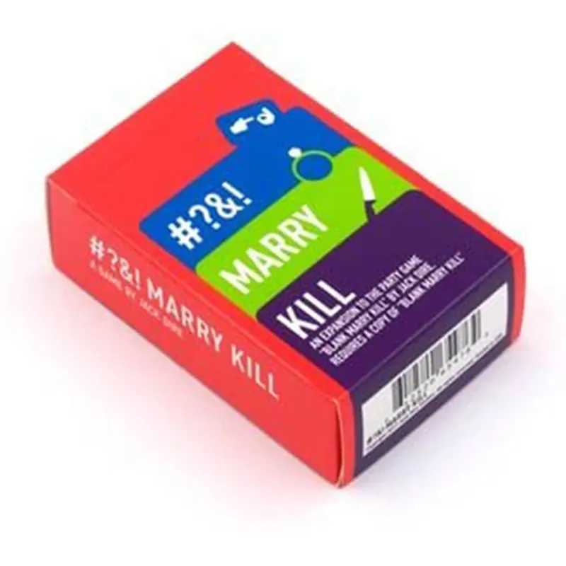 Blank gifte sig med rated utgåva brädspel - Premium