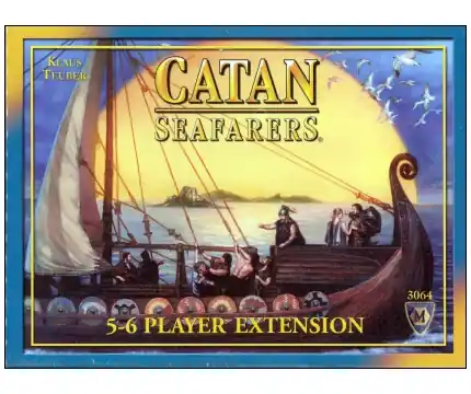 Settlers of Catan (4th edition) Seafarers 5-6 Player Extension - Rabatter