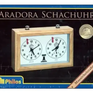 Schackklocka/Chess clock Wooden Aradora - Nytt i sortimentet
