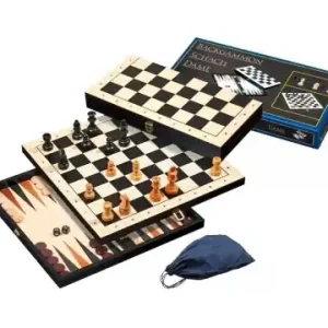 Schack/Chess - Backgammon - Checkers set | Köp online